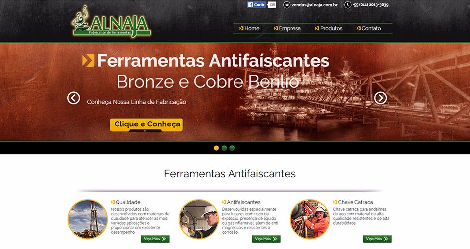 Alnaja Ferramentas Antifaiscantes - Agencia Dub Criação e Desenvolvimento de Sites Zona Leste São Paulo