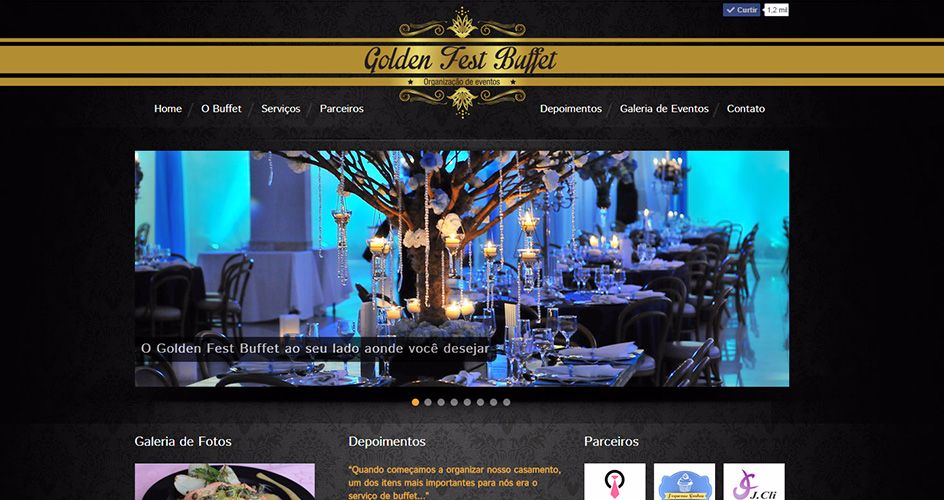 Golden Fest Buffet - Agencia Dub Criação e Desenvolvimento de Sites Zona Leste São Paulo