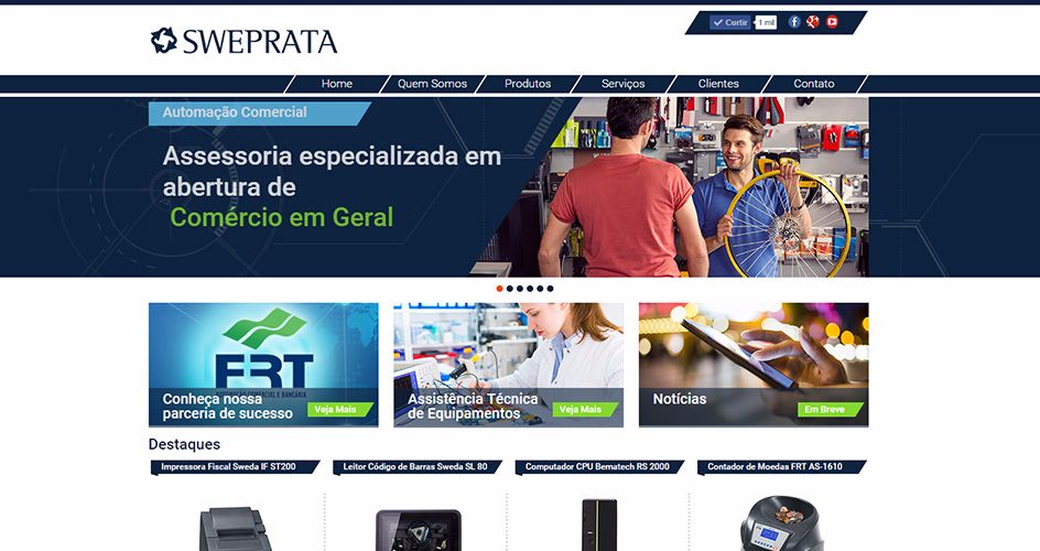 Sweprata Automação Comercial - Agencia Dub Criação e Desenvolvimento de Sites Zona Leste São Paulo