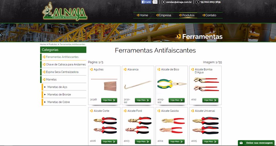 Alnaja Ferramentas Antifaiscantes - Agencia Dub Criação e Desenvolvimento de Sites Zona Leste São Paulo