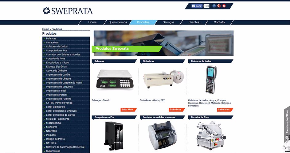 Sweprata Automação Comercial - Agencia Dub Criação e Desenvolvimento de Sites Zona Leste São Paulo